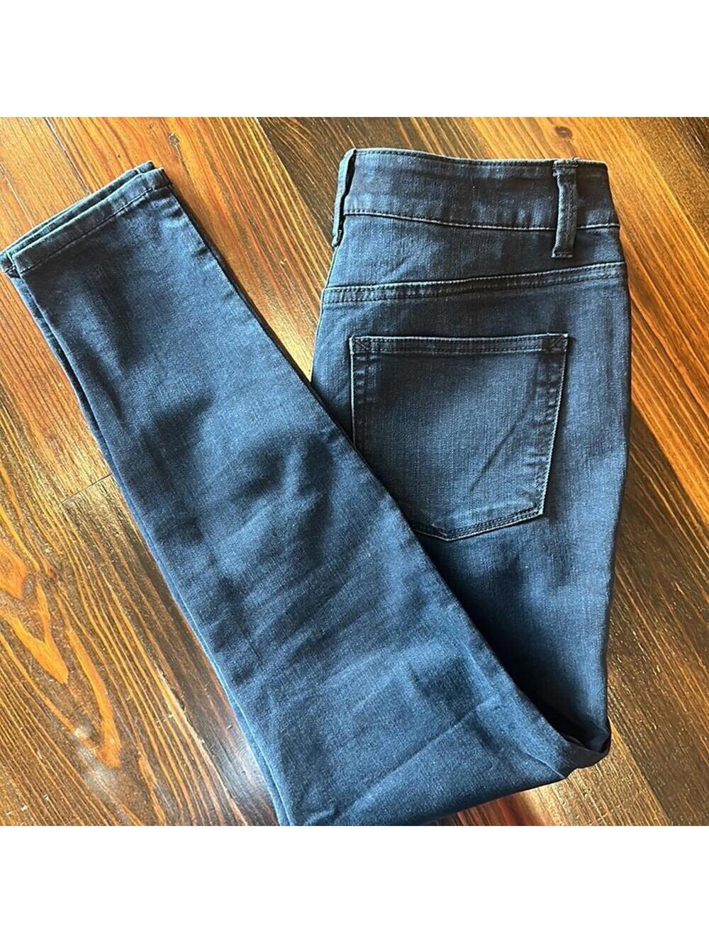 Maurice's  | Women's Dark Wash Button Up Blue Jeans | Size Medium | 0602